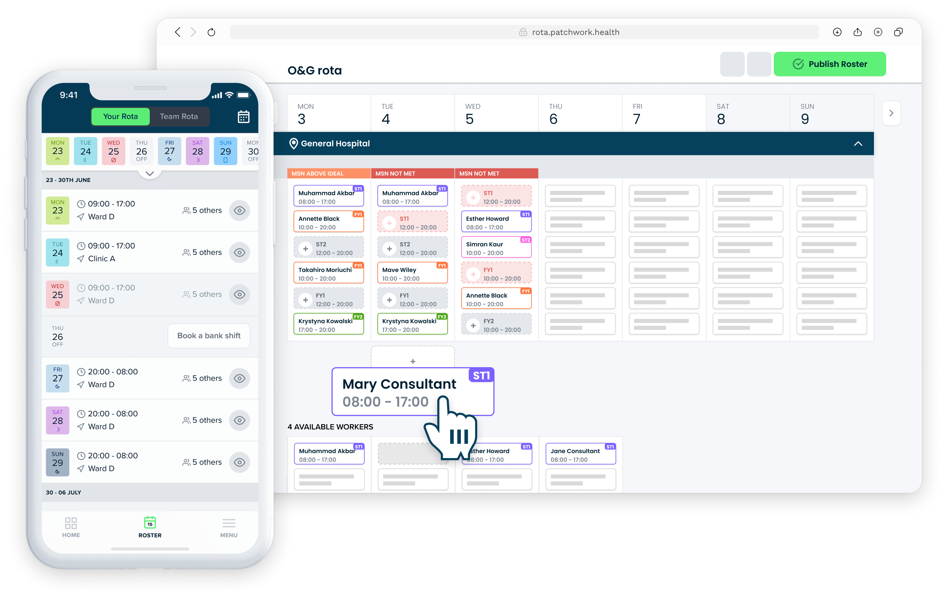 Rota App Hub and Phone (1)